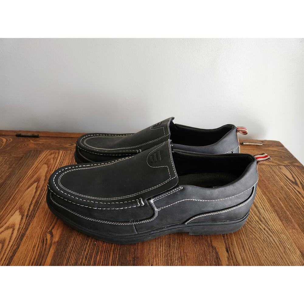 Gravity Defyer Mens Size 9  Gdefy Gravity Black Dress Loafers Walking Shoes